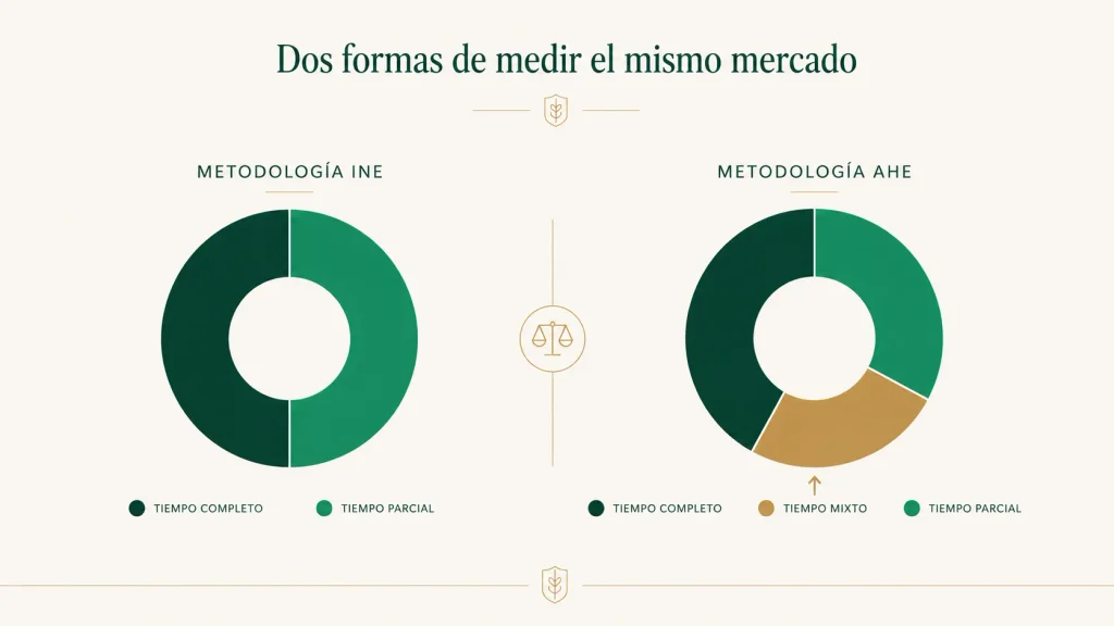Dos metodologías distintas para clasificar las hipotecas nuevas en España